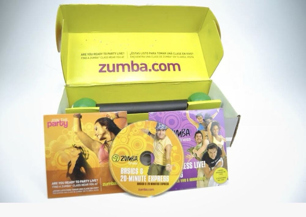 ZUMBA FITNESS Join the Party Total Body Transformation Kit 2009 FITNESS SYSTEM
